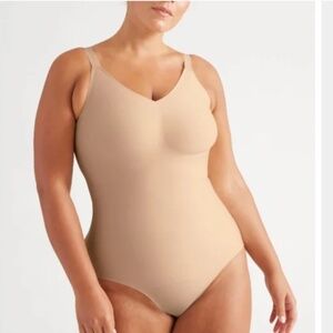 Knix LuxeLift Bodysuit Sz XXL in Warm Sand